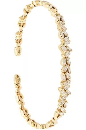 Suzanne Kalan Brazalete Fireworks en oro amarillo de 18kt con diamantes