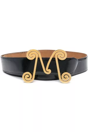 Moschino Cinturón con hebilla del logo 2000