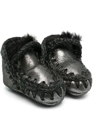 Mou Botines con costuras en contraste