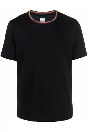 Paul Smith Camiseta con ribete de rayas