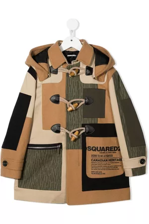 Dsquared2 Trenca con diseño patchwork