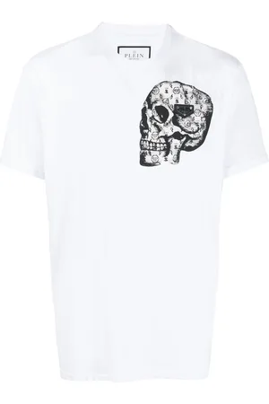 Philipp Plein Camiseta con calavera estampada