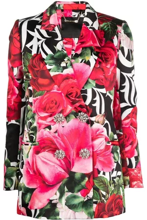 Philipp Plein Blazer Romance con estampado floral