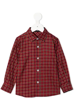 Familiar Camisa a cuadros gingham