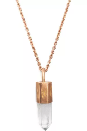 PARTS OF FOUR Collar Talisman con colgante de cuarzo