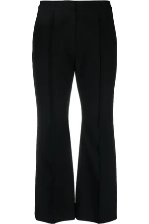 Jil Sander Pantalones capri de talle alto