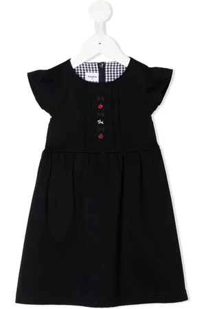 Familiar Vestido con motivo bordado