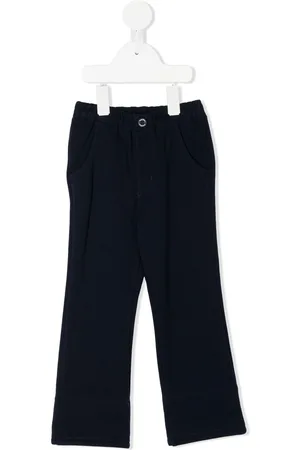 Familiar Pantalones rectos con cinturilla elástica