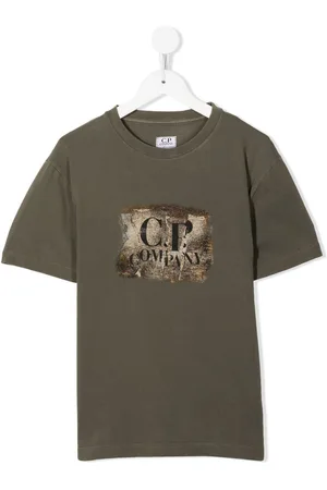 C.P. Company Camiseta con logo estampado