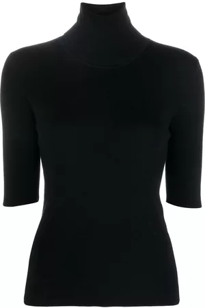 Filippa K Top de punto fino con cuello vuelto