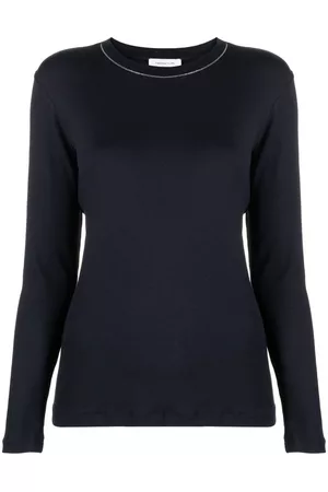 Fabiana Filippi Jersey ajustado con cuello redondo