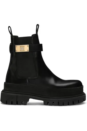 Dolce & Gabbana Botines con correa del logo