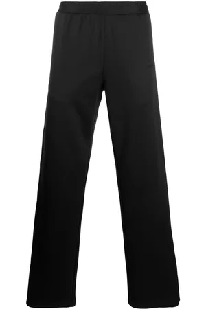 OFF-WHITE Pantalones de chándal Face Band con logo en jacquard