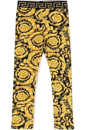 VERSACE Leggins con estampado Barocco Kids