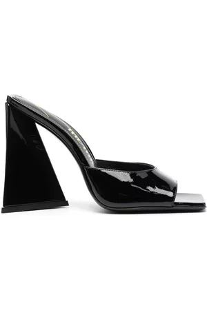 The Attico Mules Devon con puntera cuadrada
