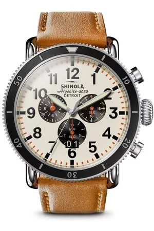 SHINOLA Reloj Runwell Sport 3 Eye Chrono de 48 mm