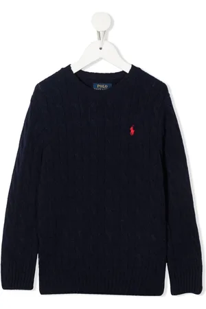 Ralph Lauren Jersey de punto de ochos con logo bordado