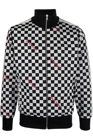 Palm Angels Chaqueta de chándal estampada