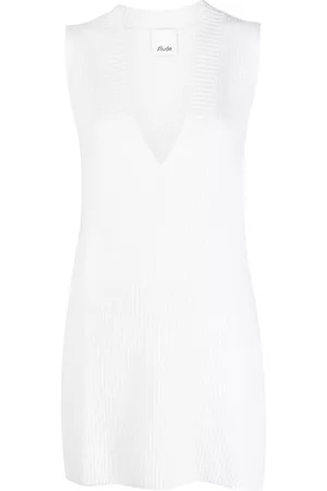 Allude Top con cuello en V