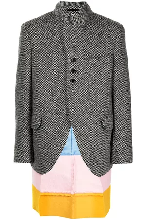 Comme des Garçons Blazer con panel y diseño colour block
