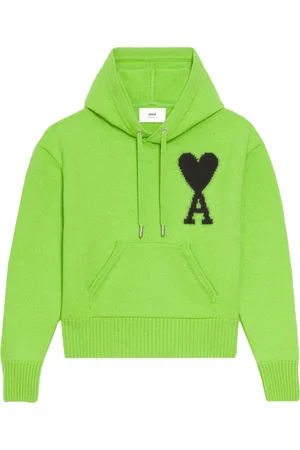 Ami Sudadera con capucha y logo bordado