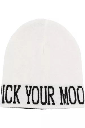 Alberta Ferretti Gorro con eslogan