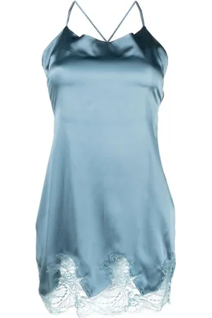 Fleur of England Slip dress de seda