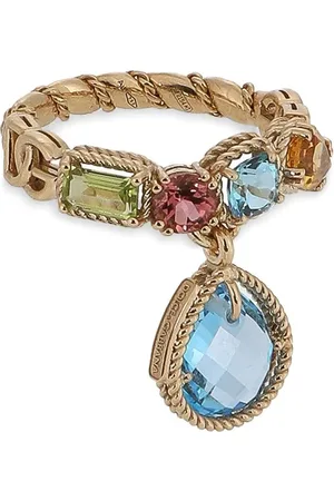 Dolce & Gabbana Anillo en oro amarillo de 18kt con gemas