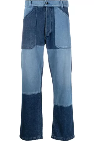 Etro Vaqueros rectos con diseño patchwork