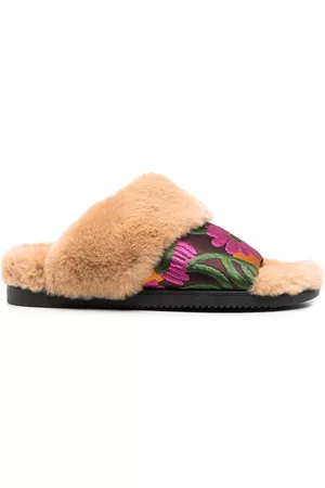 La DoubleJ Sandalias con tiras florales