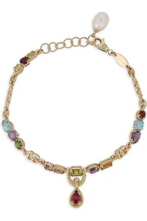 Dolce & Gabbana Pulsera en oro amarillo de 18kt con gemas