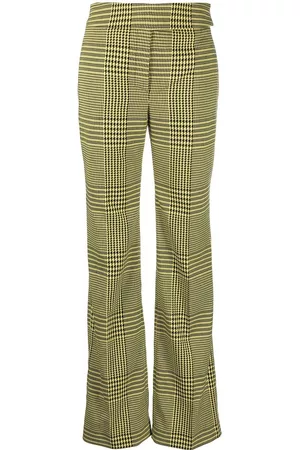 ALEXANDRE VAUTHIER Pantalones con motivo pied de poule