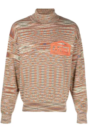 ARIES Jersey Space Dye con cuello vuelto