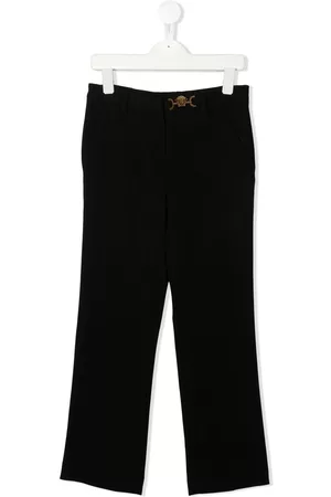 VERSACE Pantalones rectos con detalle Medusa