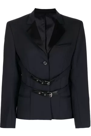 Rokh Blazer con hebilla en la cintura