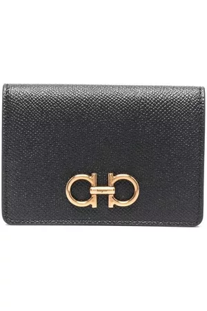 Salvatore Ferragamo Cartera con placa del logo