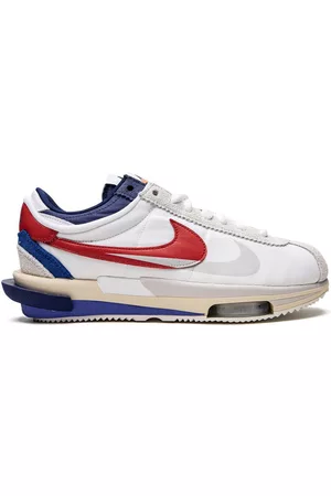 Nike Zapatillas Cortez 4.0 White/Red/Blue de x sacai