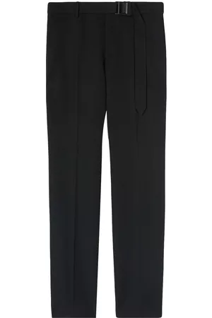 OFF-WHITE Pantalones slim con cinturón