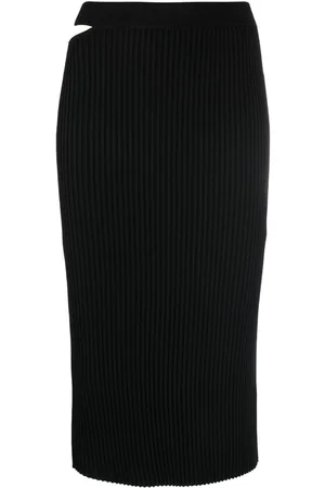 Helmut Lang Falda con detalle de abertura