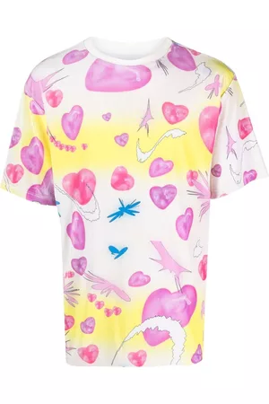 Liberal Youth Ministry Camiseta Velvet-Hearts de manga corta