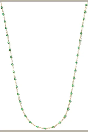 GIGI CLOZEAU Collar en oro amarillo Classic de 18kt con cuentas