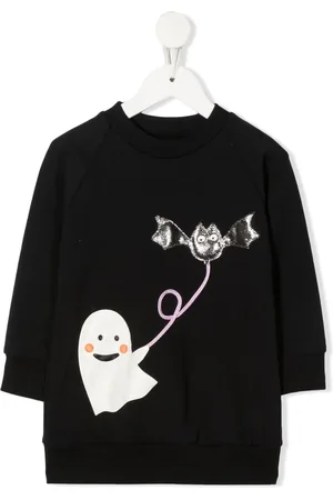 Wauw Capow by Bangbang Vestido Happy Ghost estilo sudadera