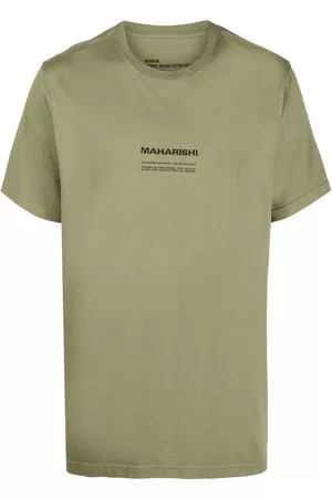 Maharishi Camiseta con logo bordado