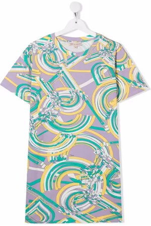 PUCCI Junior Camiseta con logo estampado