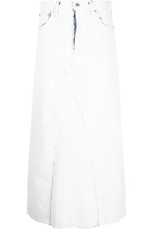 Maison Margiela Falda vaquera de cintura alta