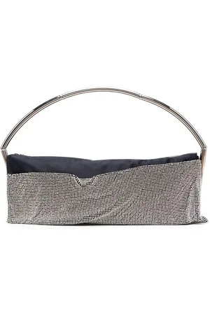 BENEDETTA BRUZZICHES Bolso de mano con detalles de cristal