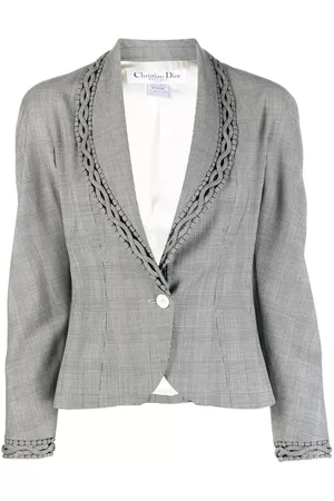 Dior Chaqueta a cuadros 1990
