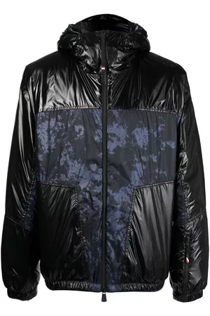 Moncler Abrigo con capucha y diseño de paneles