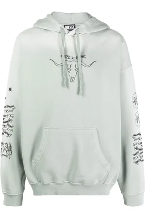 Diesel Sudadera S-Summer-E6 con capucha