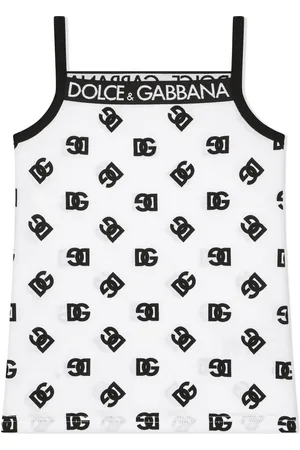 Dolce & Gabbana Top sin mangas con logo DG